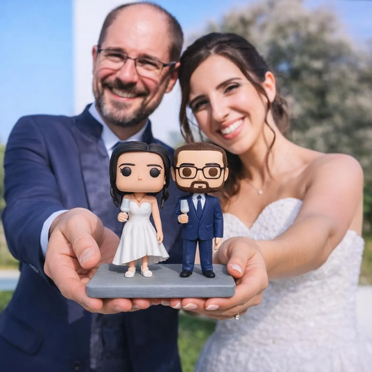 Personalized Funko Pop from photo for Parents anniversary