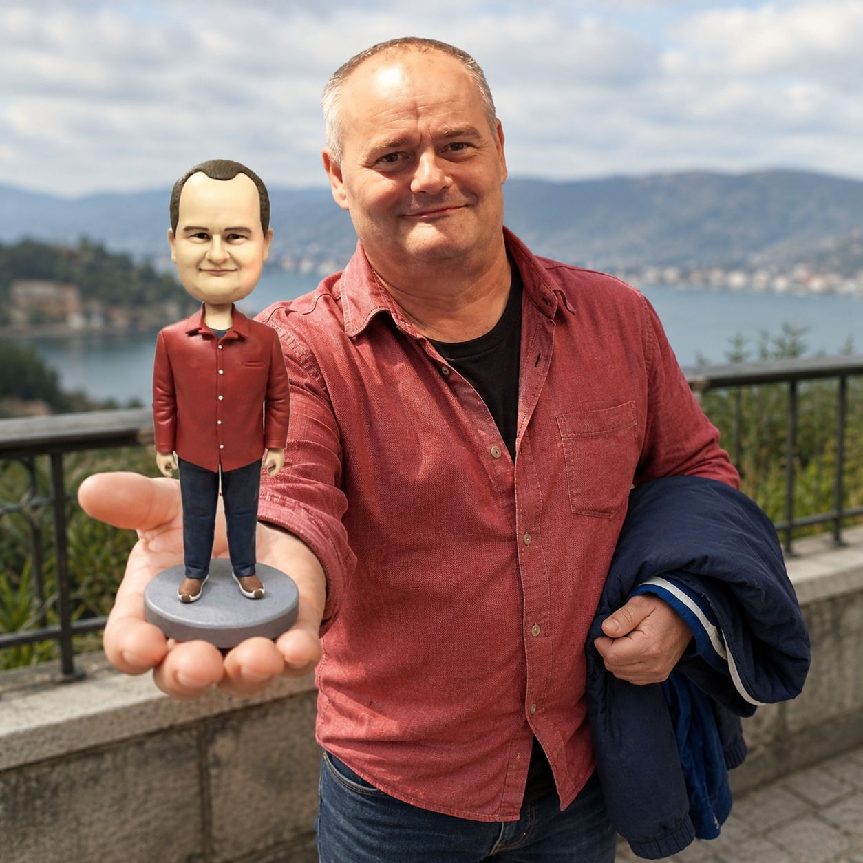 Personalized Gifts for Dad, Custom Figurine handmade From Photo