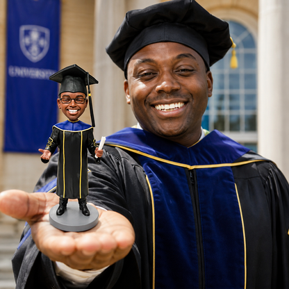 Personalized Graduation Gift, Custom Figurine handmade Keepsake