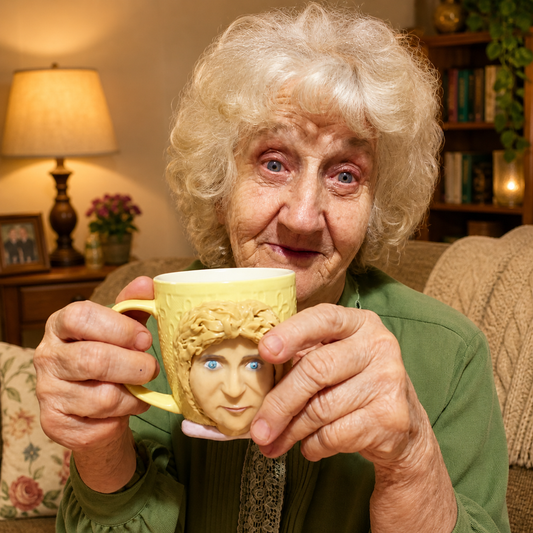 Personalized Grandma Figure Mug from photo