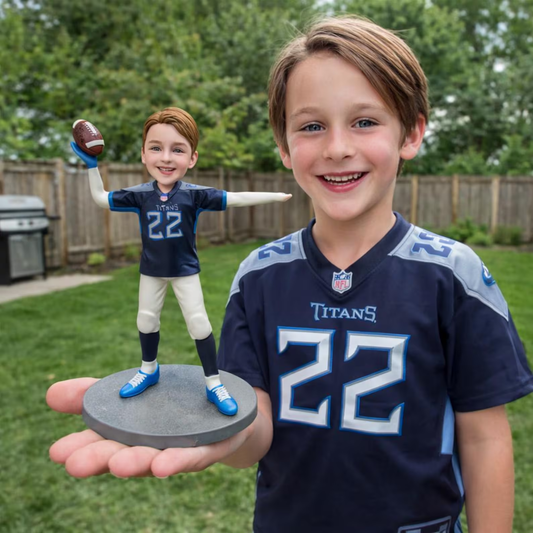 Personalized Kid Bobblehead handmade from Photo