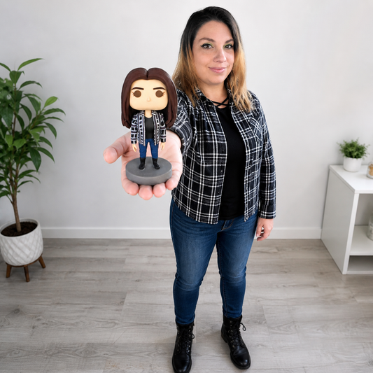 Personalized Wife Funko Pop handmade from Photo