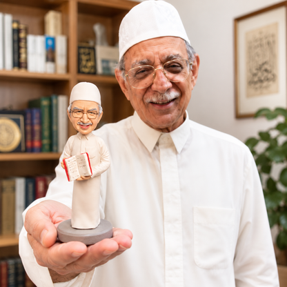 Respect for the Aged Day Gift, Custom Figurine handmade From Photo