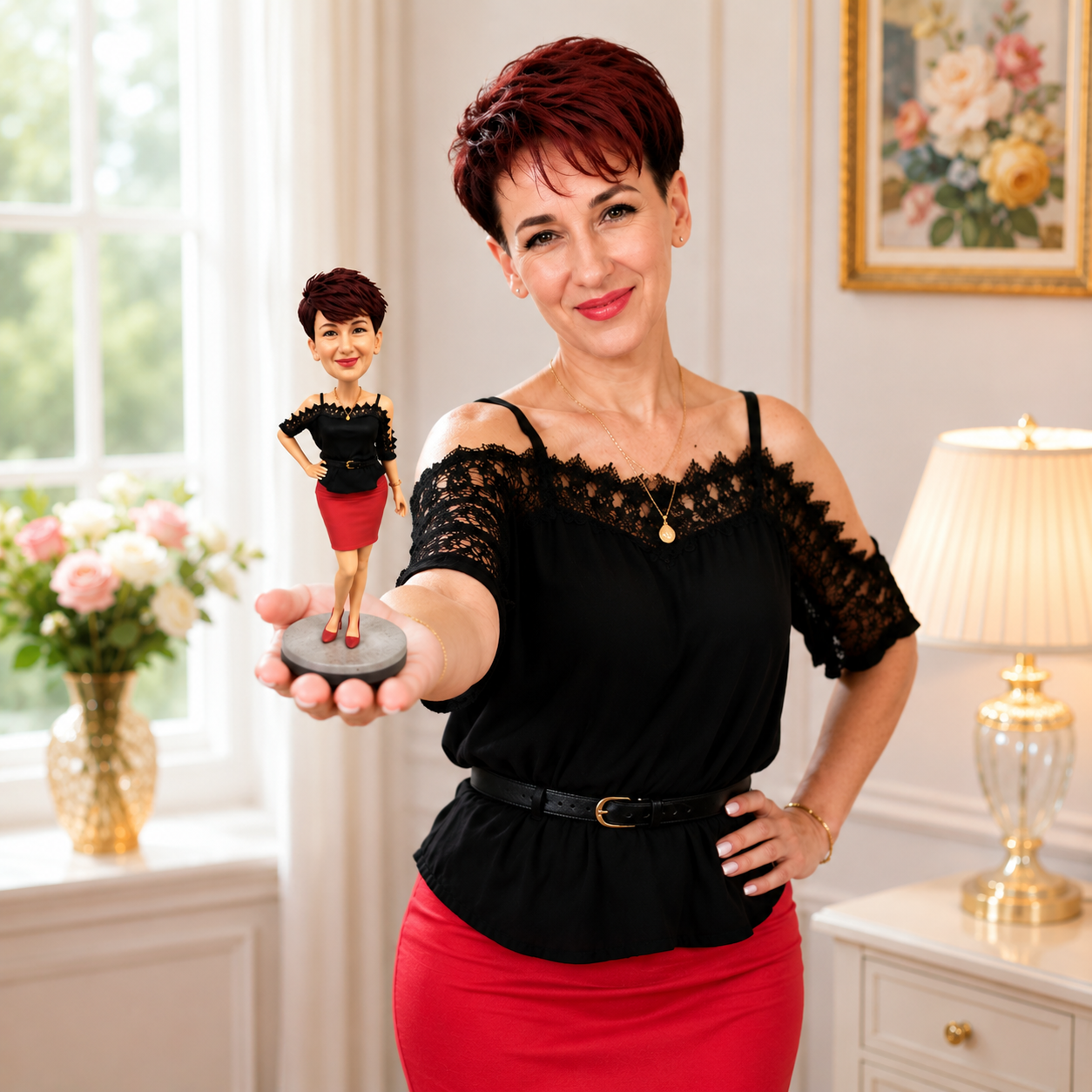 Unique Personalized Gift, Custom Figurine handmade From Photo