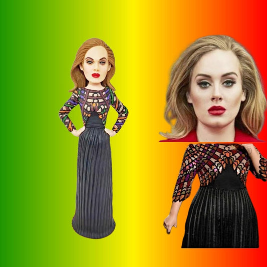 Custom Celebrity Figurines - Personalized Superstar Figure from Your Photos