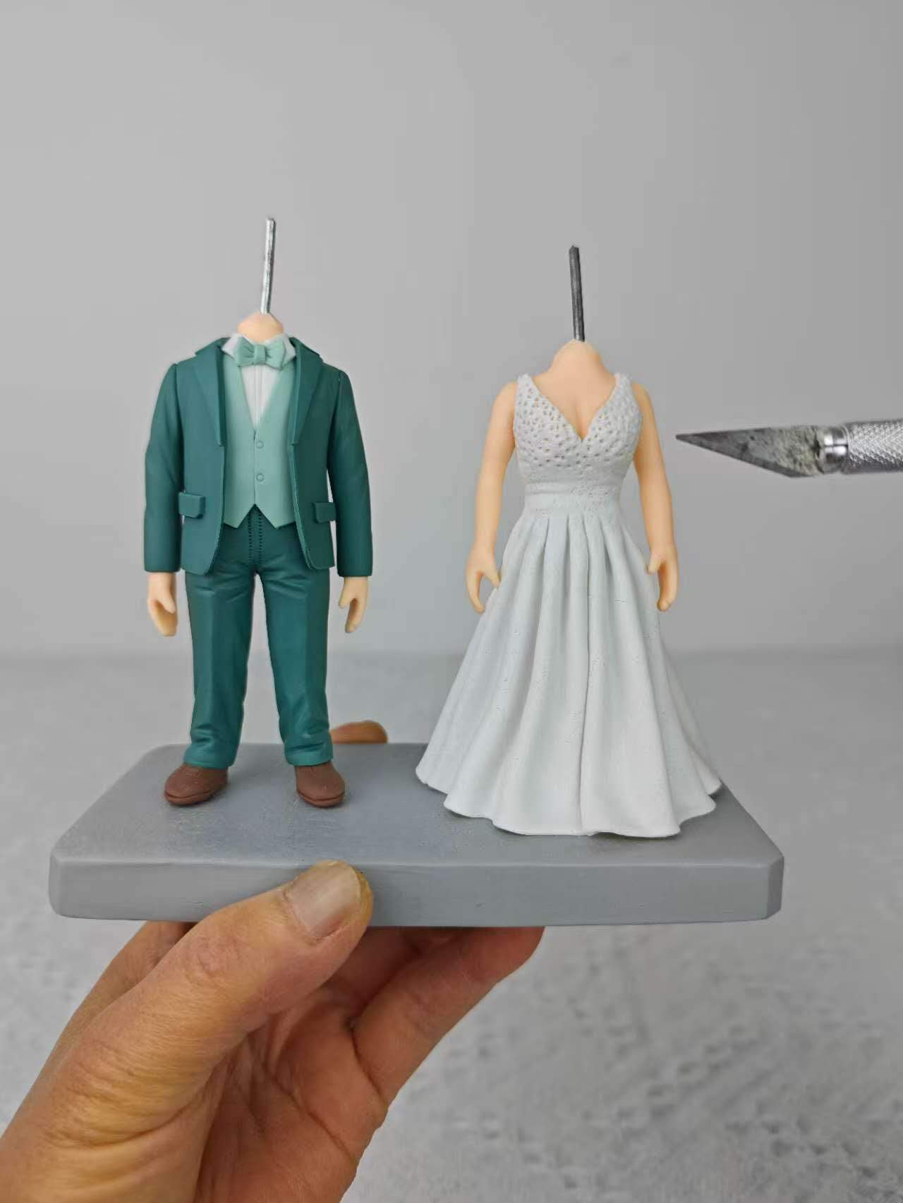 Custom Funko Pop Couple- Personalized Pop Figure from photo, unique handmade Gift for Wedding & Anniversary - uDesign Gift