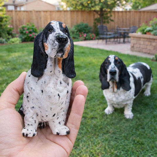 Custom Dog Figurine from Photo – Pet Memorial Gift handmade from photo