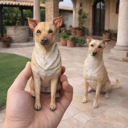 Custom Dog Figurine from Photo handmade from photo