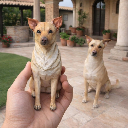 Custom Dog Figurine from Photo handmade from photo