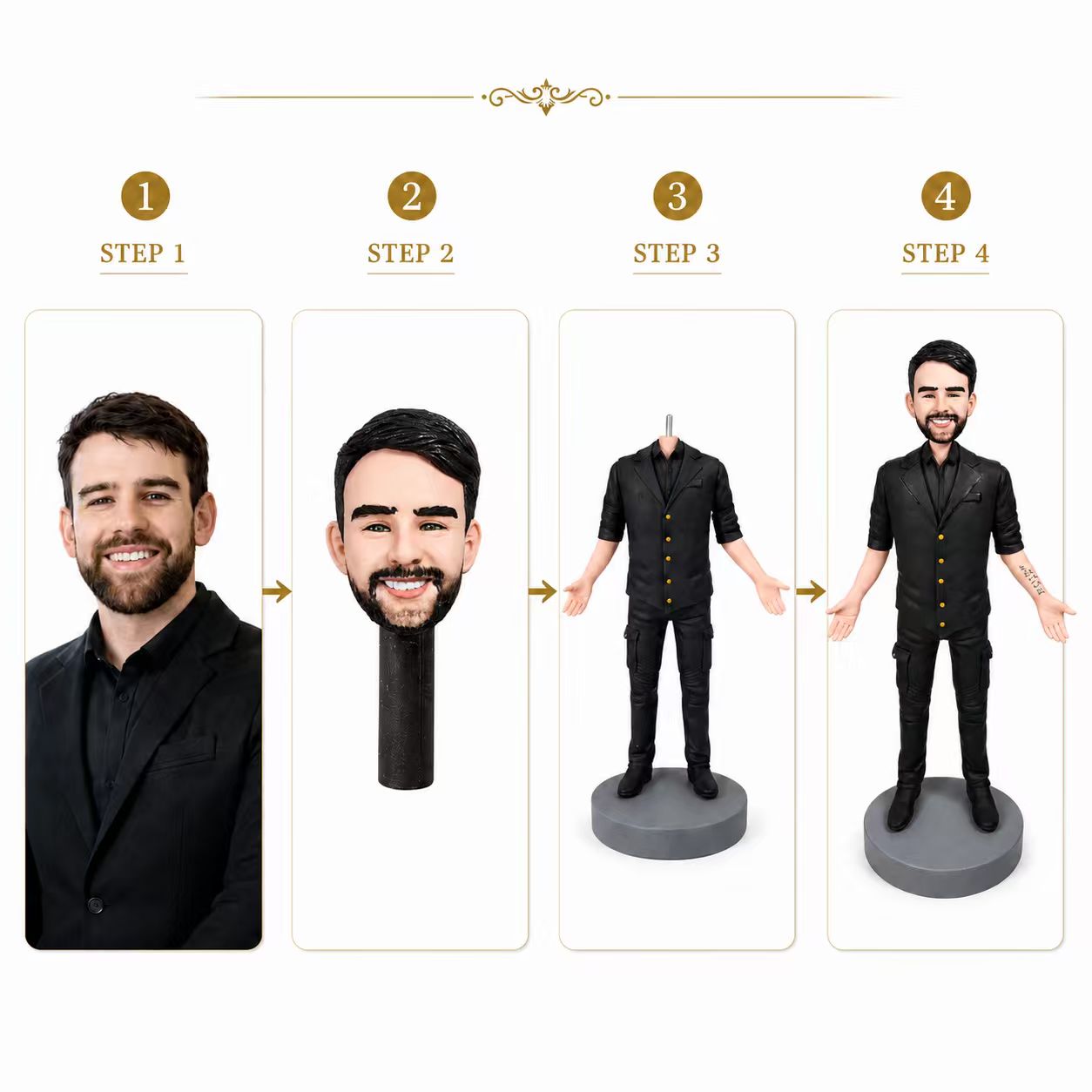Custom Football Bobble head, Custom Soccer Figure From Photo - uDesign Gift