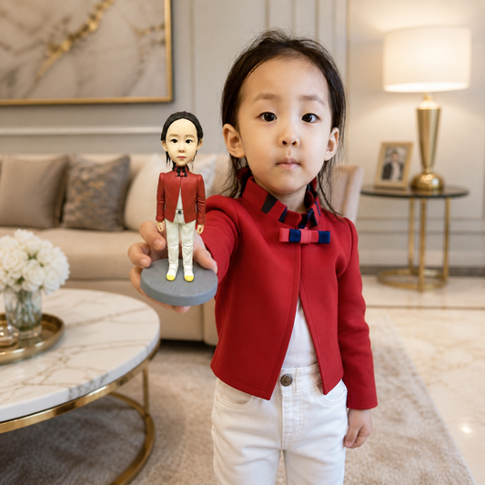 Custom School Child Bobblehead from Photo handmade from photo
