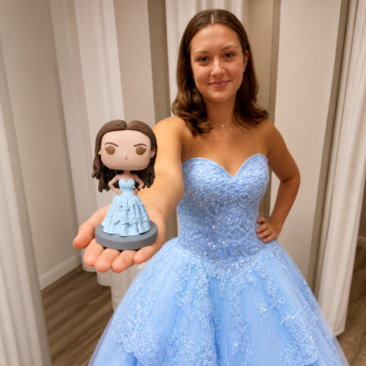 Personalized Girlfriend Funko Pop from Photo - uDesign Gift