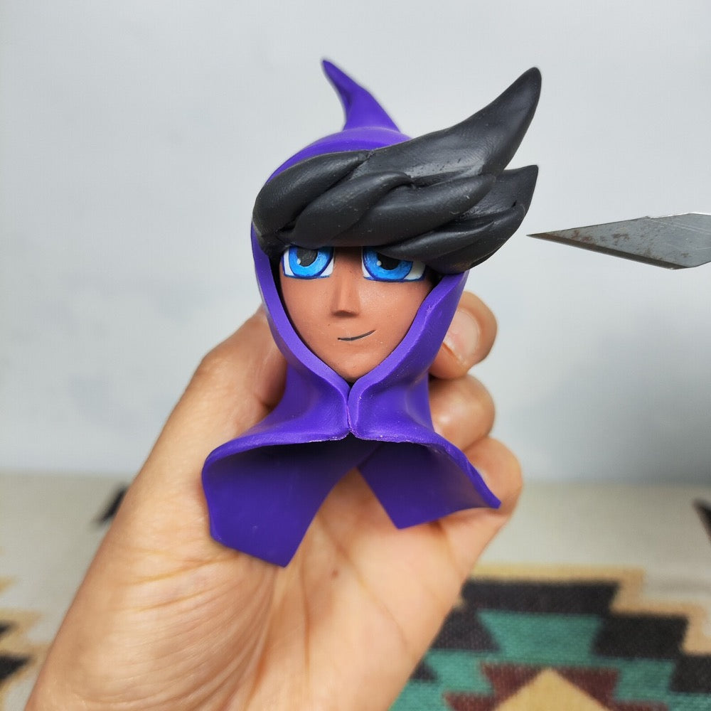 Personalized Video Game Character figurine - Custom Vtuber Figure - Handmade action figure from Your Photo - uDesign Gift