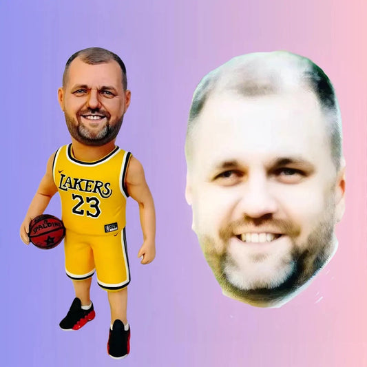 custom basketball bobblehead gift for coach