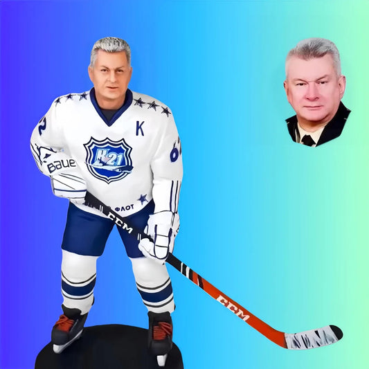 custom bobblehead ice hockey from   photo