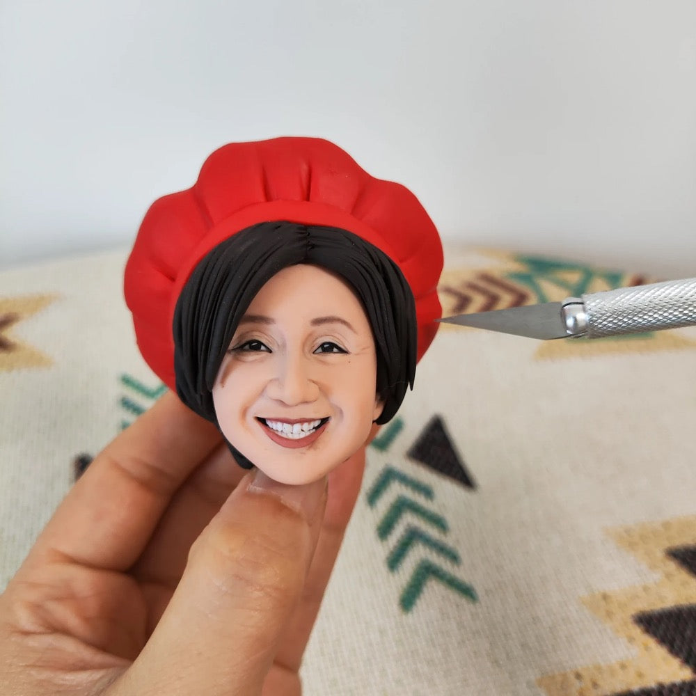 Personalized Custom Parents Bobbleheads from Your Photos - Perfect Anniversary & Wedding Gift - uDesign Gift