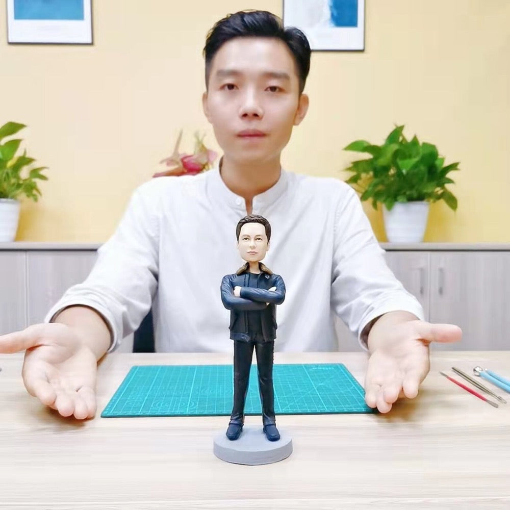 Custom Celebrity Figurines - Personalized Superstar Figure from Your Photos - uDesign Gift