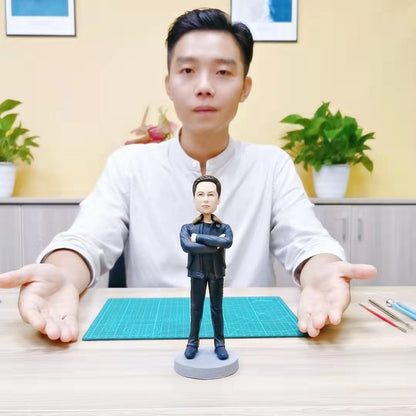 Custom Celebrity Figurines - Personalized Superstar Figure from Your Photos - uDesign Gift