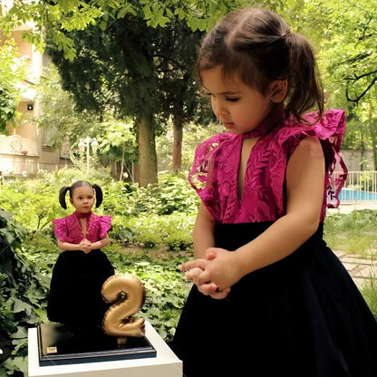 personalized kid figurine - Personalized 3D child Portrait bobblehead from Photo - Unique Handmade Gift for Baby Shower, Birthday, or Newborn (Copy) - uDesign Gift