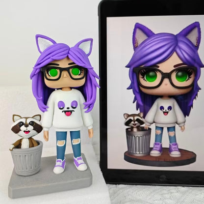 Custom Funko Pop Couple- Personalized Pop Figure from photo, unique handmade Gift for Wedding & Anniversary - uDesign Gift