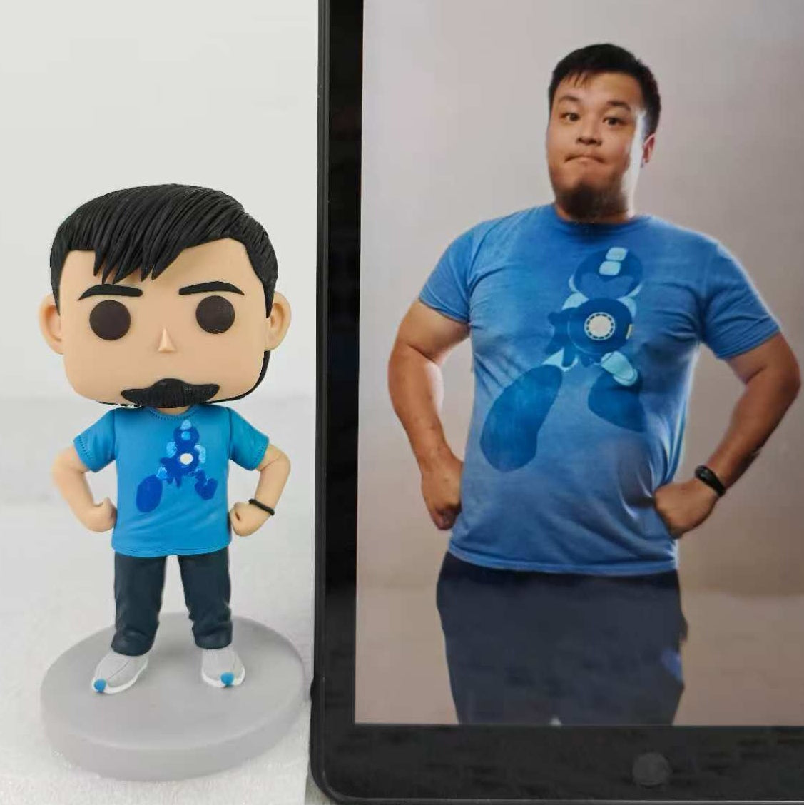 Custom Funko Pop - Personalized Pop Figure from photo, unique handmade Gift for Anniversary, Birthday - uDesign Gift