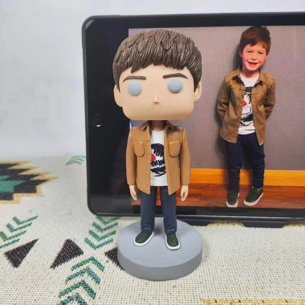 Custom Kids Funko Pop - Personalized Children Pop Figure from photo, unique handmade Gift for birthday - uDesign Gift
