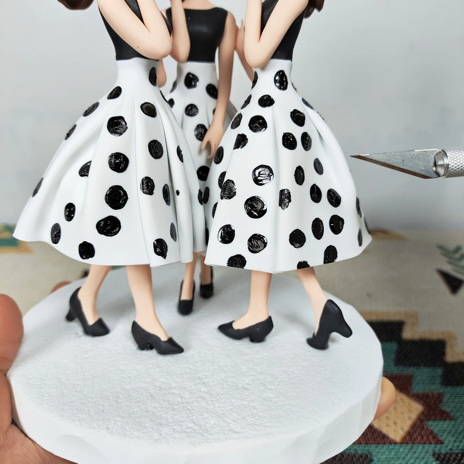 Personalized Video Game Character figurine - Custom Vtuber Figure - Handmade 3D Sculpture from Your Photo (Copy) - uDesign Gift