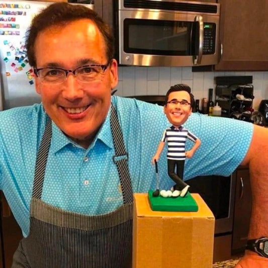 custom bobblehead golf from photo