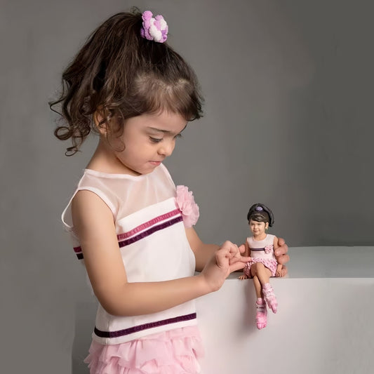 personalized kid figurine - Personalized 3D child Portrait bobblehead from Photo - Unique Handmade Gift for Baby Shower, Birthday, or Newborn - uDesign Gift