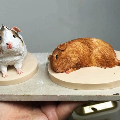 Custom pet figurine with picture, Personalized Staffordshire Bull dog portrait figure, unique gifts for pet lover, pet memorial, pet loss - uDesign Gift