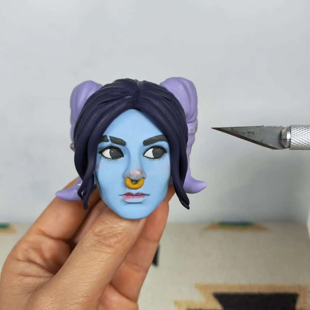 Personalized Video Game Character figurine - Custom Vtuber Figure - Handmade 3D Sculpture from Your Photo - uDesign Gift