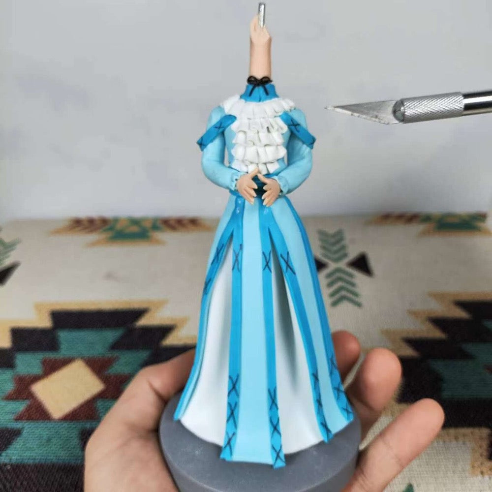 Personalized Video Game Character figurine - Custom Vtuber Figure - Handmade 3D Sculpture from Your Photo - uDesign Gift