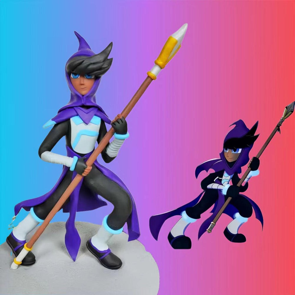 Personalized Video Game Character figurine - Custom Vtuber Figure - Handmade action figure from Your Photo - uDesign Gift