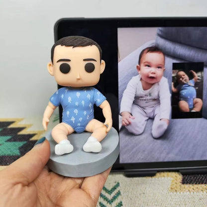 Custom Funko Pop - Personalized Pop Figure from photo, unique handmade Gift for Anniversary, Birthday - uDesign Gift
