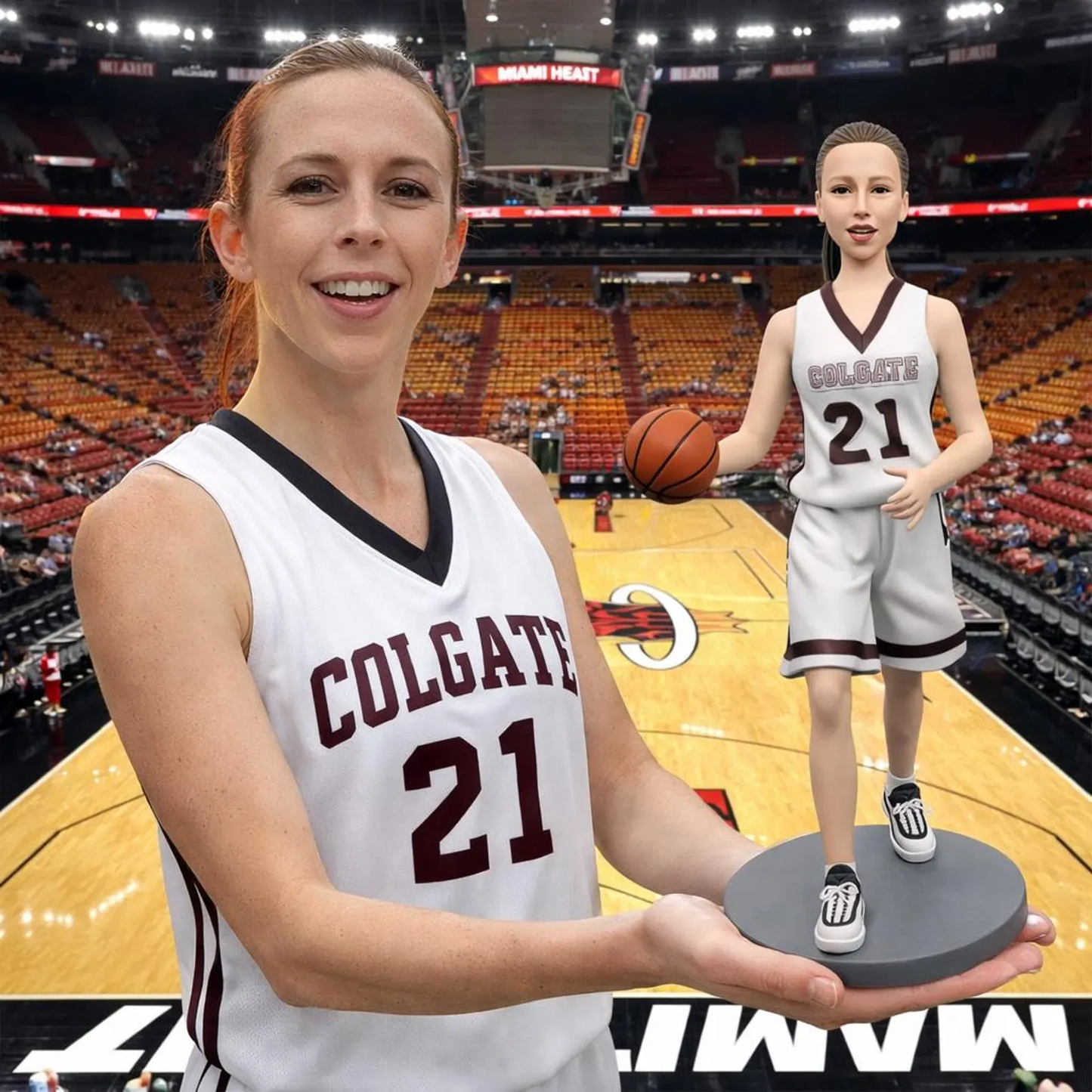Custom Golf Bobble Head, Personalized Bobblehead Golfer Gift, Figure - uDesign Gift