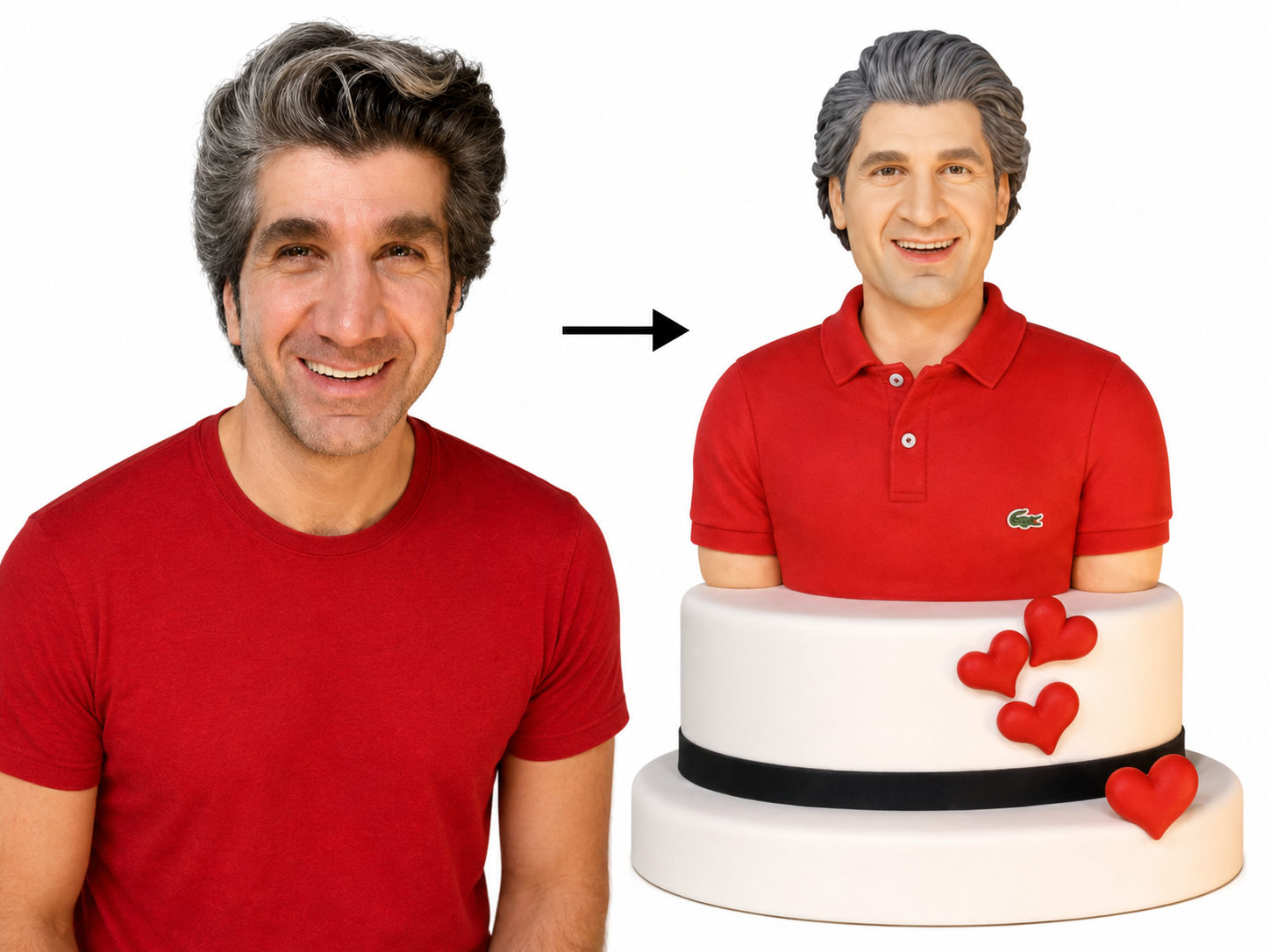 Custom Bust Sculpture from Photo - uDesign Gift