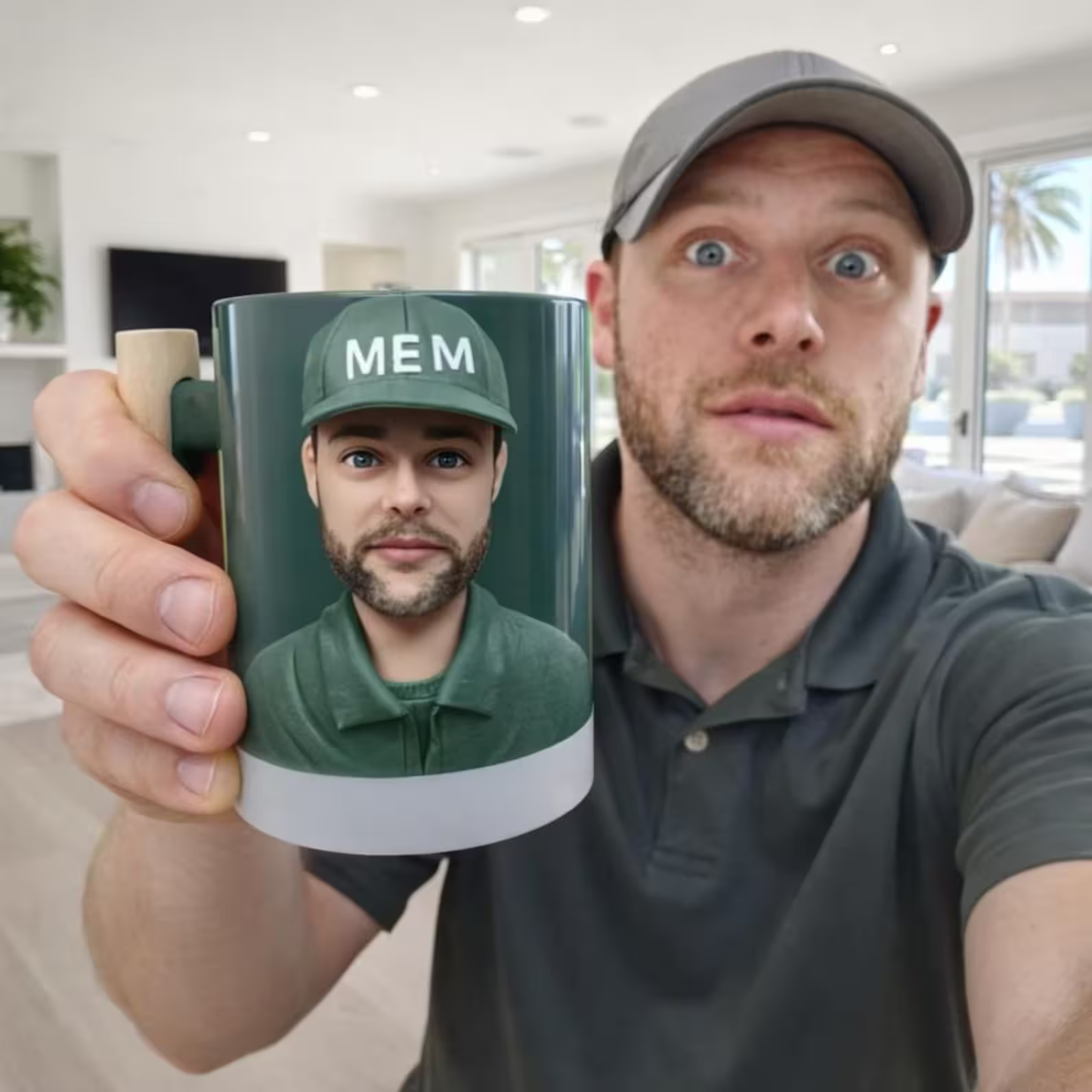 Custom Figure Mug for Boyfriend from Photo