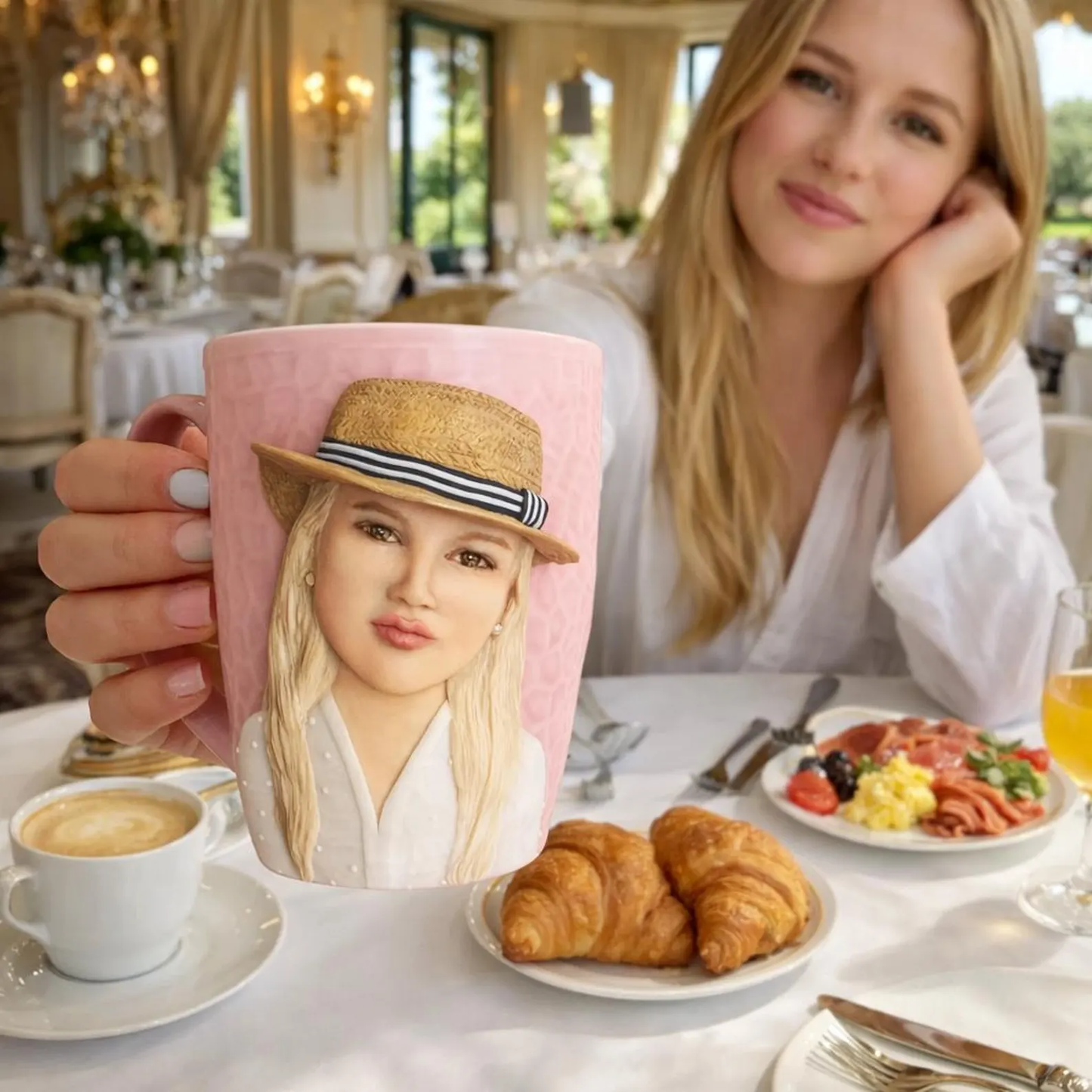 Custom Figure Mug for Boyfriend from Photo