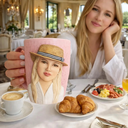 Custom Figure Mug for Boyfriend from Photo