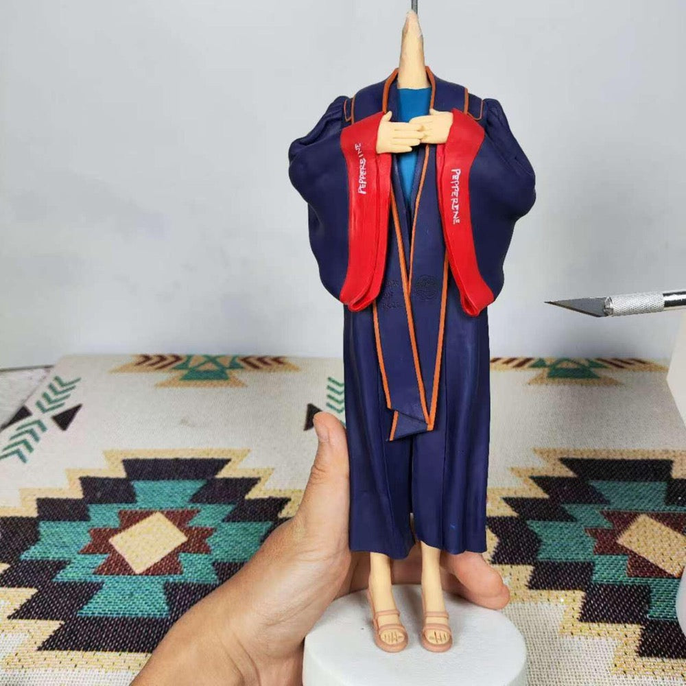 Custom Graduation Bobblehead for Him - Personalized Figurine Graduation Gifts from Photo - Unique Handmade Gift for boys, girls, students - uDesign Gift