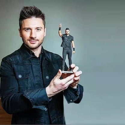personalized-figurine, custom gift for father/men, grandpa, retro design, ideal for anniversaries, birthdays