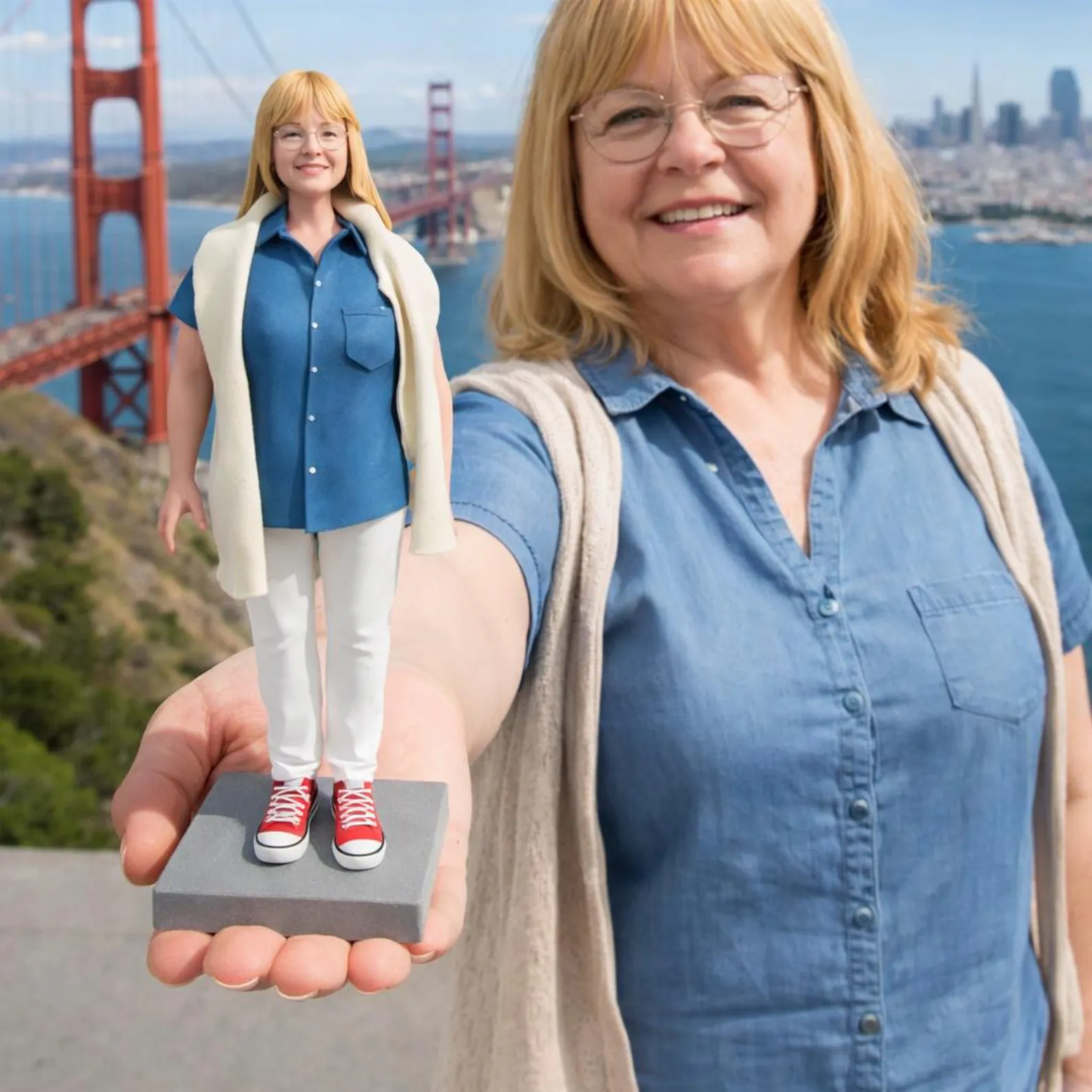 Personalized Mom Figurine – Mother’s Day Gift handmade from photo