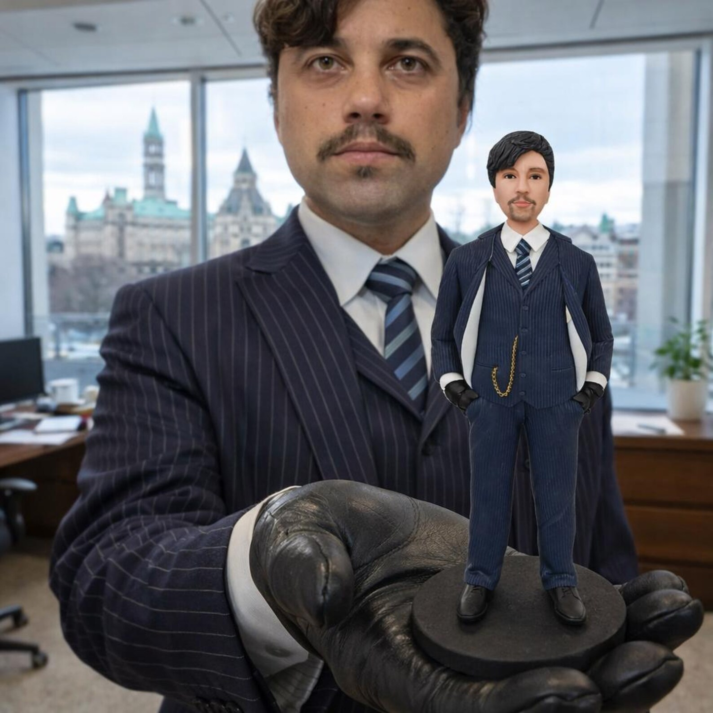Personalized Lawyer Figurine handmade from Photo