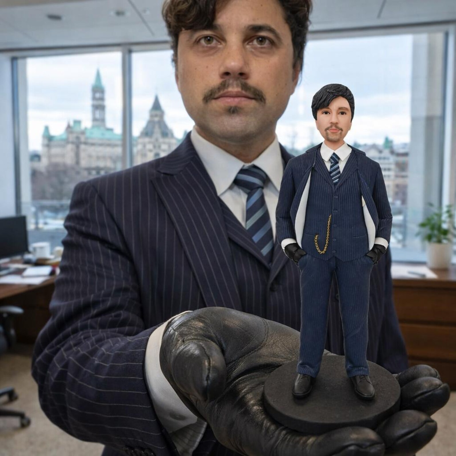 Personalized Lawyer Figurine handmade from Photo
