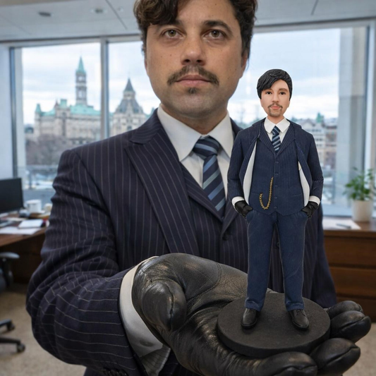 Personalized Lawyer Figurine handmade from Photo
