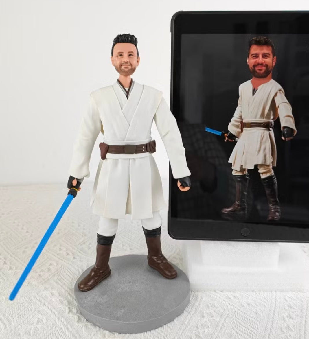 Personalized Video Game Character figurine - Custom Vtuber Figure - Handmade 3D Sculpture from Your Photo (Copy) - uDesign Gift