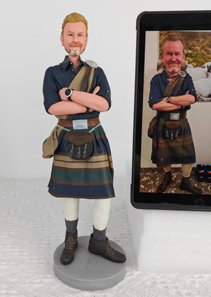 Custom Doctor Bobblehead for Professionals - Personalized Figurines for Doctors, Nurses, Teachers & More | Unique Handmade Gifts - uDesign Gift