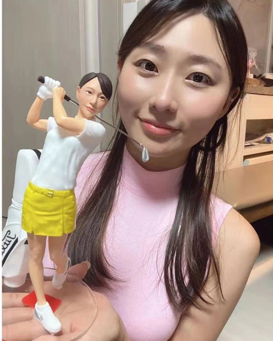 personalized golf bobblehead female