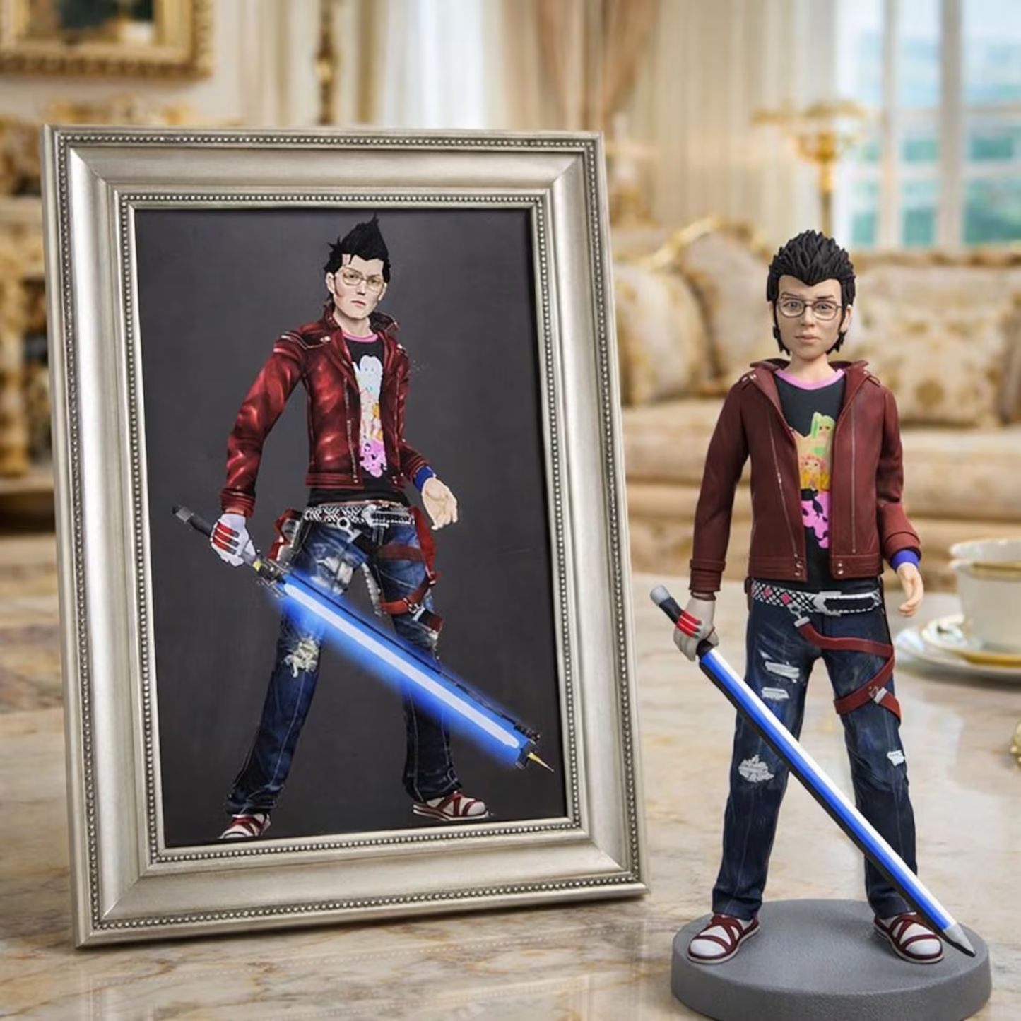 Custom Anime Figure from Photo - uDesign Gift