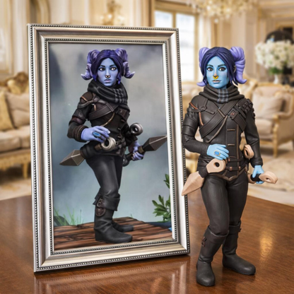Personalized Gamer Figure from Photo - uDesign Gift